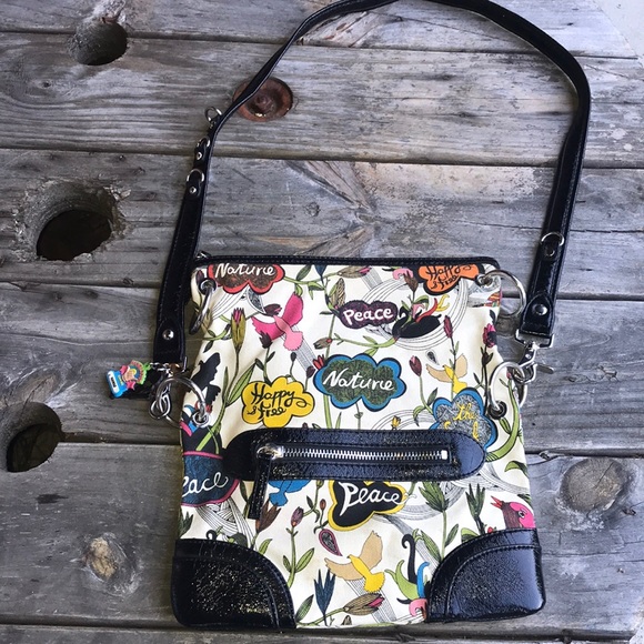 The Sak Handbags - The Sak Peace Nature Happy & Free Crossbody Bag